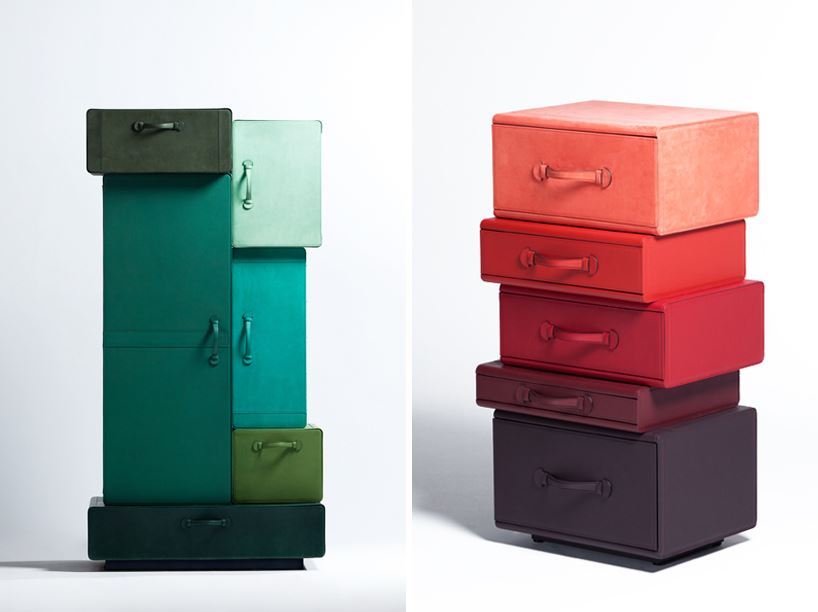 stackable suitcase furniture