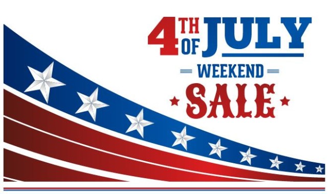 4th of July Weekend Sale